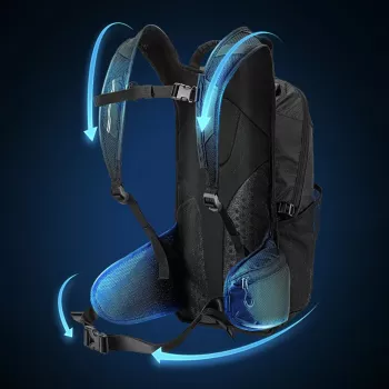 ROCKBROS H9 Urban batoh 20L lehký voděodolný černý