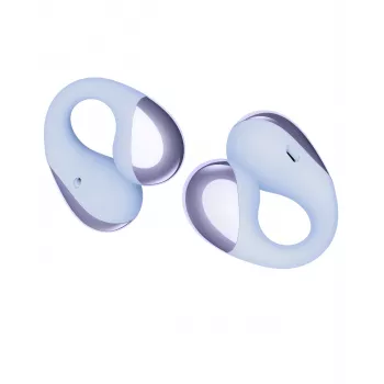 Soundpeats PearlClip Pro Open-Ear bezdrátová sluchátka s Bluetooth 5.3, ENC mikrofony, IPX4, 32h baterie, fialová