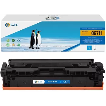 G&G XL toner kompatibilní s Canon 067H cyan