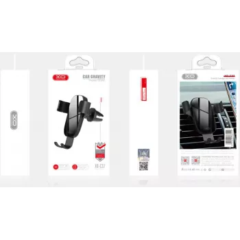 XO C37 Gravitační držák telefonu do mřížky ventilace, černý