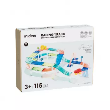 Mideer MD6395 magnetická závodní dráha se 2 auty, 115 dílů, 3+ roky