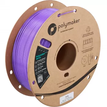 Polymaker PETG filament pro 3D tiskárny, 1,75 mm, 1 kg, fialová