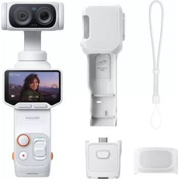 Kapesní gimbal kamera Insta360 Luna Ultra Standard Bundle, Stellar White (LUNA02)