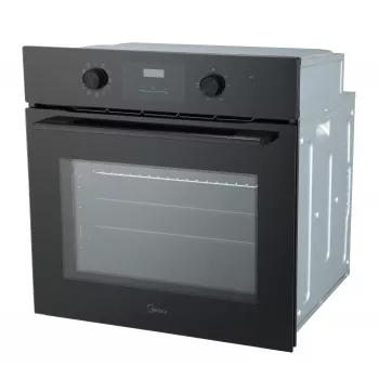 Midea MBO65M80M1-BK Built-in Electric Oven, 70L, Touch Display, Black