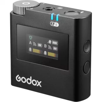 Bezdrátový mikrofonní systém Godox Virso S M1 2,4 GHz pro kamery Sony