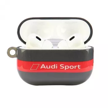 Audi Sport IML pouzdro AirPods Pro 2 šedé