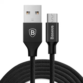 Kabel Baseus Yiven USB-A na Micro-USB 1,5 m 2 A černý