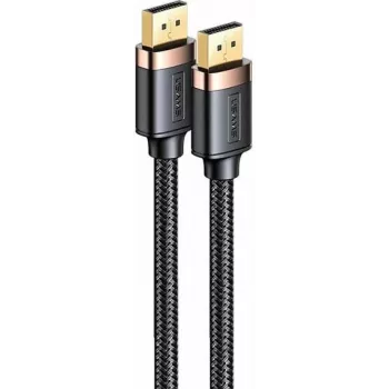 Kabel USAMS DisplayPort 2 m 4K U74HD černý SJ531HD01 (US-SJ531)