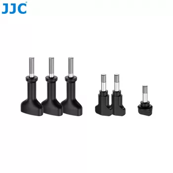 JJC SK-6 M5 Thumb Screw Set for Action Cameras (6-Pack, Black)