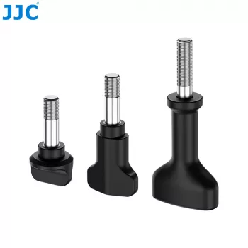 JJC SK-6 M5 Thumb Screw Set for Action Cameras (6-Pack, Black)