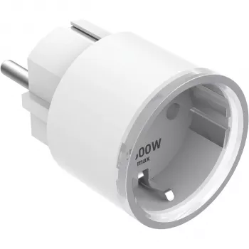 Jackery x Shelly Smart Plug Pro Wi-Fi zásuvka s měřením spotřeby, 16A, 3680W, Alexa & Google Assistant, bílá