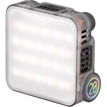 Zhiyun M20 RGB LED doplňovací světlo 20W 2700K-6500K CCT HSI OLED magnetické USB-C PD