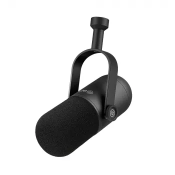 Dynamický kardioidní mikrofon BOYA BY-DM500 – XLR, celokovový, pro zpěv, podcasting a živá vystoupení