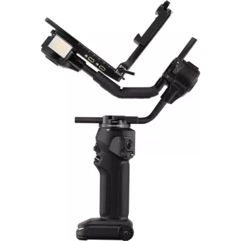 ZHIYUN CRANE 4 COMBO 3osý stabilizátor kamery gimbal s nosností 6kg, 12h baterií, dotykovým displejem a doplňovacím světlem, černý