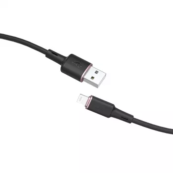 ACEFAST MFI certifikovaný kabel USB-A na Lightning 1,2 m černý (C2-02)