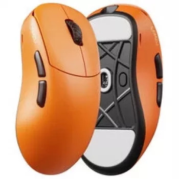 Lamzu Thorn V2 bezdrátová herní myš, 8000 Hz – oranžová