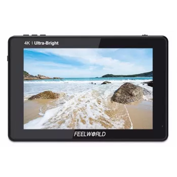 FEELWORLD LUT7 7 inch 2200nit 1920x1200 dotykový 4K HDMI on-camera field monitor s 3D LUT, HDR, Waveform, Dual NP-F