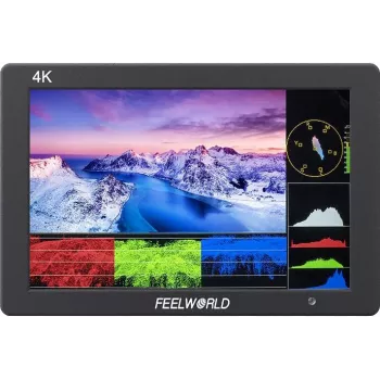 FEELWORLD T7 PLUS 7 inch 2200nit 1920x1200 IPS 3D LUT On-Camera Field Monitor s HDMI Loop-Through