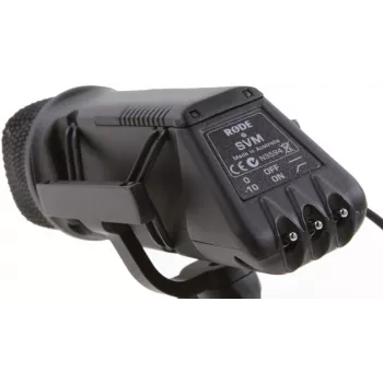 Stereo videomikrofon Rode SVM s odpruženým držákem Rycote Lyre