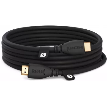 RODE HDMICABLE3M 3m High-Speed HDMI kabel s Ethernetem, 4K 60Hz, HDR, 18Gbps, pozlacený
