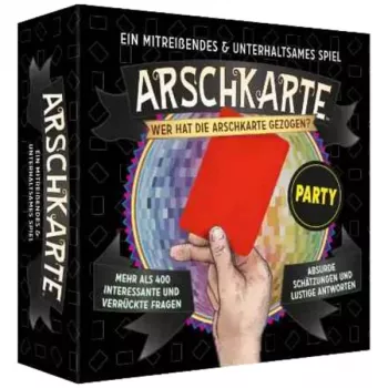 PEGASUS Arschkarte - Kdo vytáhne kratší sirku? Party edice karetní hra