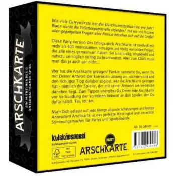 PEGASUS Arschkarte - Kdo vytáhne kratší sirku? Party edice karetní hra