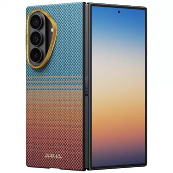 PITAKA California Dream 01 Edge pouzdro pro Samsung Galaxy Z Fold8 Ultra - Sunset