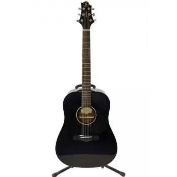 Samick D-1 BK Dreadnought akustická kytara - černá