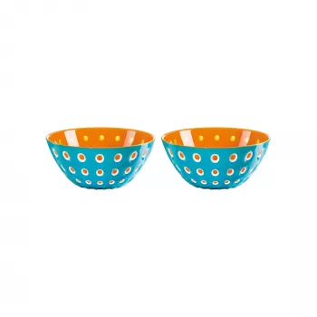 Guzzini Le Murrine 2 Bowl Set 12 cm Blue/Orange