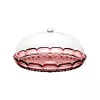 Stojan na dort Guzzini Vanity s poklopem, mauve