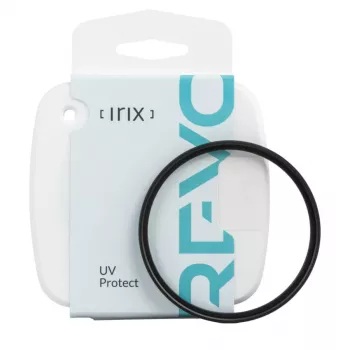 Filtr Irix Revo UV & Protector 82 mm ze superodolného optického skla s 16vrstvovým vícenásobným povlakem, tenký rám z leteckého hliníku, odpuzuje vodu a olej, odolný proti poškrábání, propustnost 99,5 %