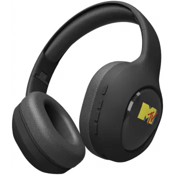 JAZ TEJZHEADMTVK on-ear stereo sluchátka s mikrofonem, skládací, černá