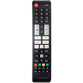 Vivanco VVREMOTESAM univerzální dálkový ovladač pro televizory Samsung, černý