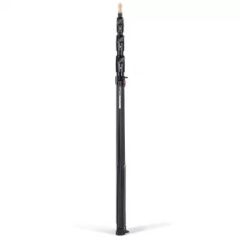 Manfrotto 1004BAC-3 vzduchem tlumený 4dílný set světelných stativů (3 ks, černý)
