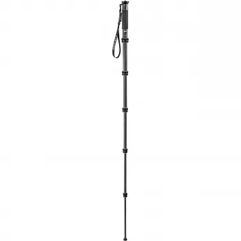Gitzo GM2562T Traveler Series 2 Carbon Fiber Monopod, 6-Section, Max Height 142 cm, Load 12 kg, Black