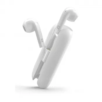 SBS Nu Blade TWS Wireless Earbuds, White (TEEARTWSBLADEBTW)