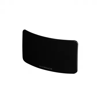 Vivanco VVTVANTMCIRCLE vnitřní anténa pro DVB-T/T2 se ziskem 28 dB, filtr LTE/4G/5G, podpora DAB/DAB+, černá
