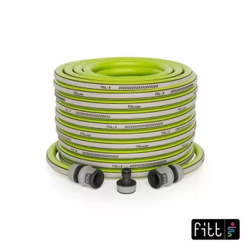 Zahradní hadice NO NAME Kiuma Lime 1/2 inch 20 m – 5vrstvý PVC, NTS proti kroucení, trhací tlak 20 bar, odolná UV a řasám, bez ftalátů