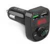 SBS TECARFM2USB Bluetooth FM Transmitter with Hands-Free Calling and Dual USB Charging
