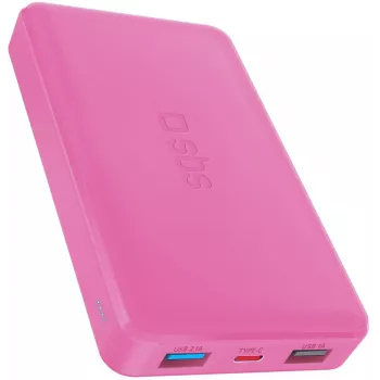 SBS TTBB10000FASTP 10000mAh power banka, růžová