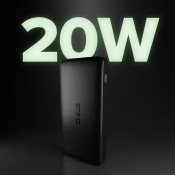 SBS TTBB10000FASTPD20K 10000mAh Power Delivery 20W power banka černá