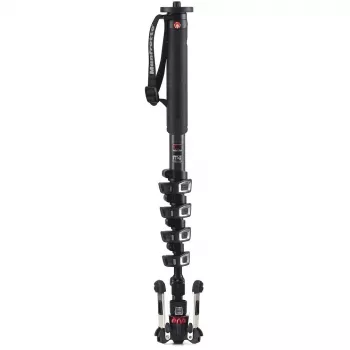Karbonový 5dílný video monopod Manfrotto XPRO Monopod+ MVMXPROC5 se základnou FLUIDTECH