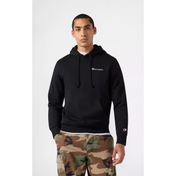 Champion Men's Hooded Sweatshirt Black 221790 KK001 Size M