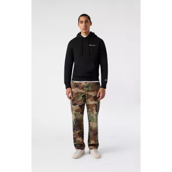Champion Men's Hooded Sweatshirt Black 221790 KK001 Size M
