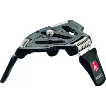 Stolní stativ Manfrotto MP3-BK s integrovanou kuličkovou hlavou, černý