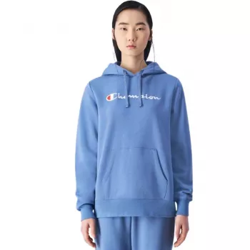 Champion Women's Hooded Sweatshirt, Blue 117529 BS099, Size L