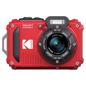 Kodak WPZ2RD6 červený 16,35 MP vodotěsný Wi-Fi kompaktní fotoaparát