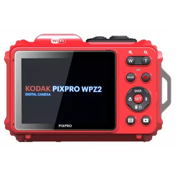 Kodak WPZ2RD6 červený 16,35 MP vodotěsný Wi-Fi kompaktní fotoaparát