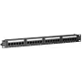DS-IT CAT 5e UTP 24-portový 19 inch rackový patch panel (DS-Patch5-24UTP)