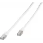 Vivanco Cat.6 F/UTP Ethernet patch kabel, 2 m, bílý (VVITLANC620W)